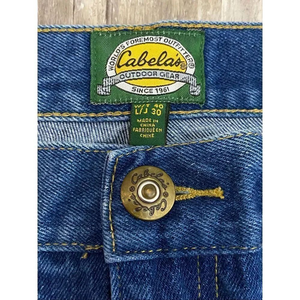 Cabela's Jeans Brush Guard Roughneck Outdoor Hunting Men's Size 40x30 - Picture 3 of 8